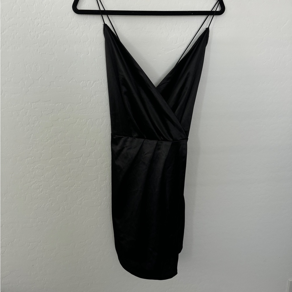 Strappy FashionNova Little Black Dress